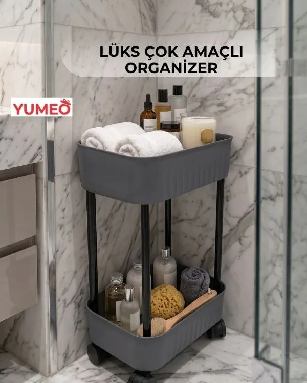 Yumeo Lüks Çok Amaçlı Organizer ile Evinizin Her Köşesinde Premium Düzen
